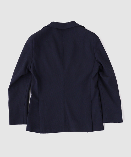 EDIFICE（エディフィス）の「BRERAS (ブレラス) Jersey Dobby Solid ジャケット（テーラードジャケット・メンズ・ベージュ/ネイビー・48/46/44/50）」の3枚目の写真