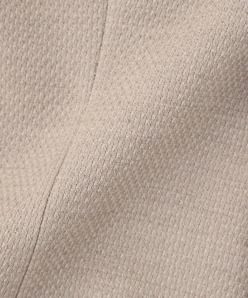 EDIFICE（エディフィス）の「BRERAS (ブレラス) Jersey Dobby Solid ジャケット（テーラードジャケット・メンズ・ベージュ/ネイビー・48/46/44/50）」の8枚目の写真