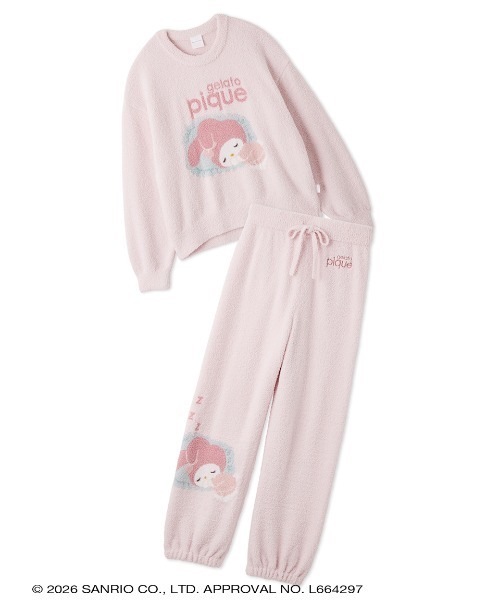 gelato pique】【ONLINE限定カラーあり】【LADIES】ベビモコジャガード