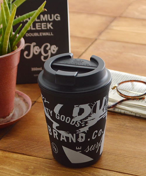 SURF/BRAND（サーフブランド）の「【Safari8月号掲載】SURF BRAND/サーフブランド COMPANY MUG (MICRO COFFEE DRIPPER set)（グラス/マグカップ/タンブラー・メンズ・ブラック/ホワイト・ONE SIZE）」の2枚目の写真