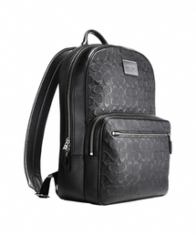 COACH コーチ　レザー バックパック グレー/ホワイト グレー 【公式】COACH – コーチ リュック＆バックパック レディース