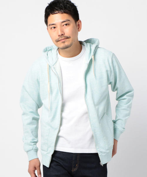 SHIPS（シップス）の「SA: 17SS ヘザー ジップアップ パーカー（パーカー・メンズ・グレー/ナチュラル/ライトブルー/ピンク・LARGE/MEDIUM/SMALL/X-LARGE）」の4枚目の写真
