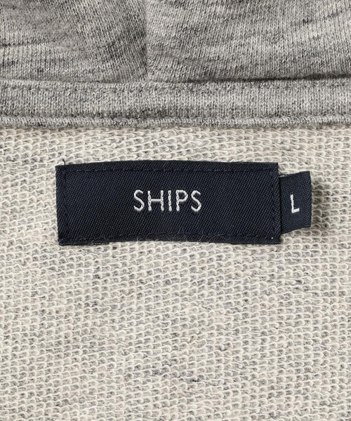 SHIPS（シップス）の「SA: 17SS ヘザー ジップアップ パーカー（パーカー・メンズ・グレー/ナチュラル/ライトブルー/ピンク・LARGE/MEDIUM/SMALL/X-LARGE）」の11枚目の写真