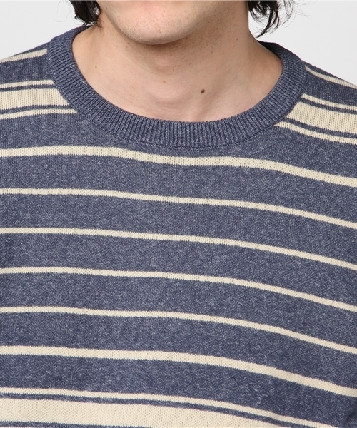 schott（ショット）の「Schott/ショット/ORIENTAL JAQUARD KNIT/オリエンタル ジャガード  ニット（ニット/セーター・メンズ・ネイビー/アイボリー・MEDIUM/X-LARGE/SMALL/LARGE）」の5枚目の写真