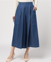 Honeys | デニムガウチョパンツ(デニムパンツ)