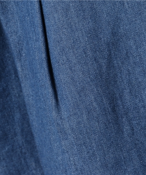 Honeys(ハニーズ)の「デニムガウチョパンツ(デニムパンツ・レディース・ライトブルー/インディゴブルー/ライトインディゴブルー・LL/M/L/S)」の11枚目の写真