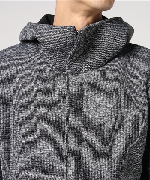 ESSENTIAL GARMENT MEN'S BIGI（エッセンシャルガーメントメンズビギ）の「ボリュームネックパーカー/ミリタリーテイスト（パーカー・メンズ・ネイビー/グレー・SS/S/M/L）」の13枚目の写真