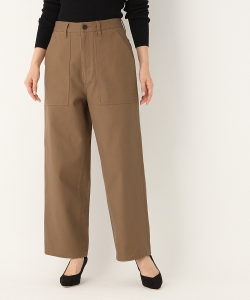 A part by（アパートバイ）の「Cミリタリーパンツ  770455 （カーゴパンツ・レディース・ブラック/ベージュ/カーキ・MEDIUM/LARGE）」の3枚目の写真