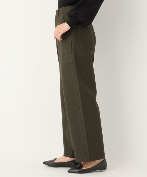 A part by（アパートバイ）の「Cミリタリーパンツ  770455 （カーゴパンツ・レディース・ブラック/ベージュ/カーキ・MEDIUM/LARGE）」の10枚目の写真