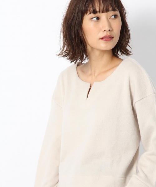 laboratory work（ラボラトリーワーク）の「【人気】バー付きカットシャギー（Tシャツ/カットソー・レディース・シルバー/ベージュ系その他/グリーン・MEDIUM）」の10枚目の写真