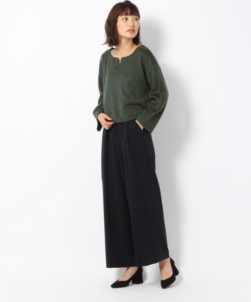 laboratory work（ラボラトリーワーク）の「【人気】バー付きカットシャギー（Tシャツ/カットソー・レディース・シルバー/ベージュ系その他/グリーン・MEDIUM）」の13枚目の写真