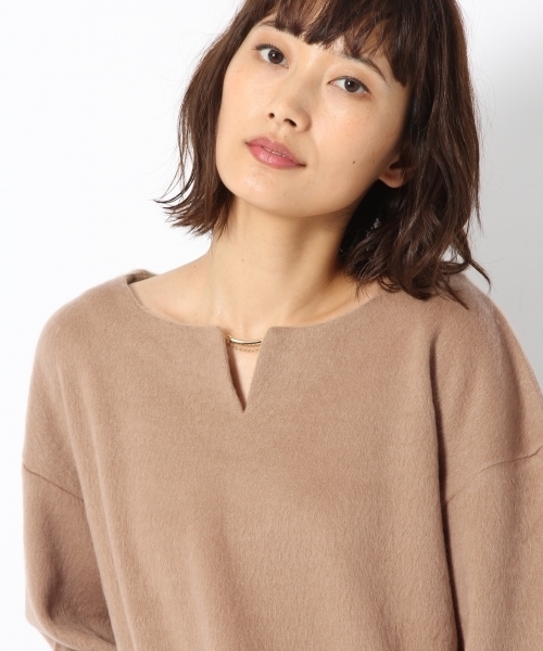 laboratory work（ラボラトリーワーク）の「【人気】バー付きカットシャギー（Tシャツ/カットソー・レディース・シルバー/ベージュ系その他/グリーン・MEDIUM）」の14枚目の写真