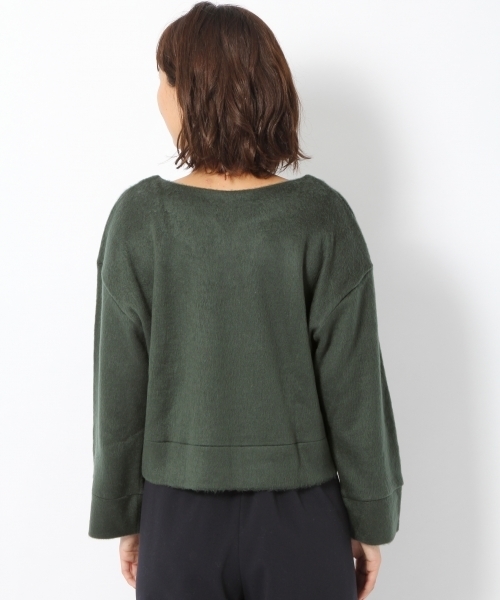 laboratory work（ラボラトリーワーク）の「【人気】バー付きカットシャギー（Tシャツ/カットソー・レディース・シルバー/ベージュ系その他/グリーン・MEDIUM）」の18枚目の写真