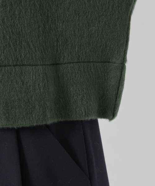 laboratory work（ラボラトリーワーク）の「【人気】バー付きカットシャギー（Tシャツ/カットソー・レディース・シルバー/ベージュ系その他/グリーン・MEDIUM）」の22枚目の写真