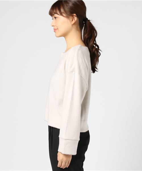 laboratory work（ラボラトリーワーク）の「【人気】バー付きカットシャギー（Tシャツ/カットソー・レディース・シルバー/ベージュ系その他/グリーン・MEDIUM）」の4枚目の写真