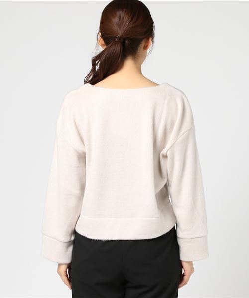 laboratory work（ラボラトリーワーク）の「【人気】バー付きカットシャギー（Tシャツ/カットソー・レディース・シルバー/ベージュ系その他/グリーン・MEDIUM）」の5枚目の写真