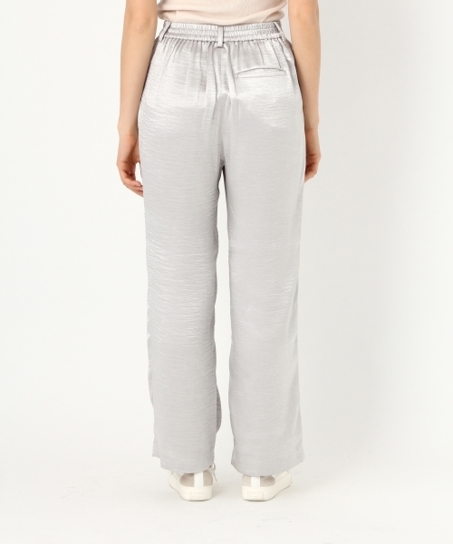niko and...（ニコアンド）の「オリジナルピカピカサテンパンツ（その他パンツ・レディース・ベージュ/グレー/ピンク・3/4）」の9枚目の写真