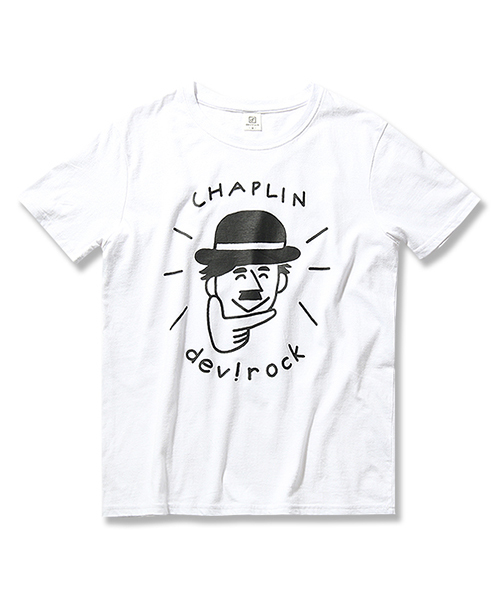 devirock（デビロック）の「わかるさんコラボ レディースプリント半袖Tシャツ カットソー（Tシャツ/カットソー・レディース・グレー系その他/ホワイト系その他/グリーン系その他/ブラック系その他・M/L）」の7枚目の写真