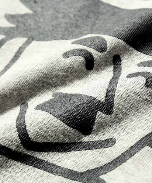 devirock（デビロック）の「わかるさんコラボ レディースプリント半袖Tシャツ カットソー（Tシャツ/カットソー・レディース・グレー系その他/ホワイト系その他/グリーン系その他/ブラック系その他・M/L）」の14枚目の写真