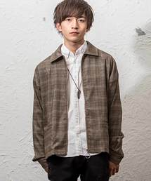 MinoriTY | ドリズラージャケット スイングトップ 無地 ストライプ チェック 韓国(ブルゾン)