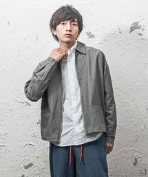 MinoriTY | ドリズラージャケット スイングトップ 無地 ストライプ チェック 韓国(ブルゾン)