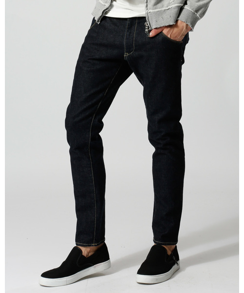 wjk(ダヴルジェイケイ)の「miami denim 12.5oz(OW)(デニムパンツ)」|インディゴブルー