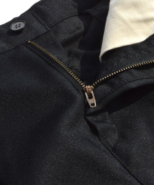 ROOPTOKYO（ループトウキョウ）の「国産 アンクル丈 1タック スラックスパンツ（スラックス・メンズ・ブラック/グレー・L/M/S）」の9枚目の写真