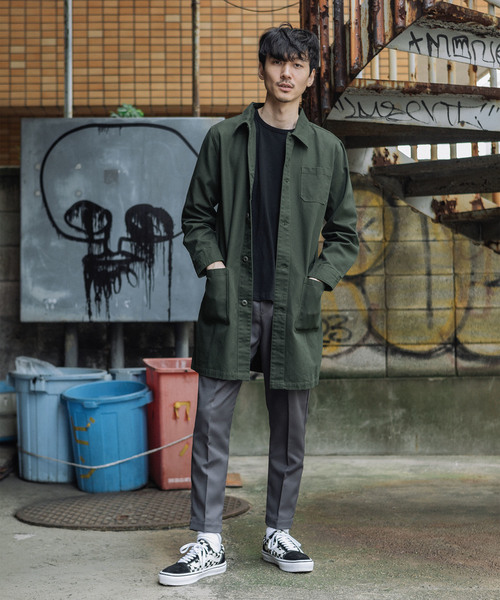 ROOPTOKYO（ループトウキョウ）の「国産 アンクル丈 1タック スラックスパンツ（スラックス・メンズ・ブラック/グレー・L/M/S）」の15枚目の写真