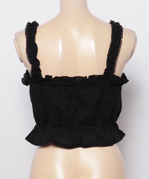 Heather（ヘザー）の「バルーンビスチェ 793829（チューブトップ・レディース・ホワイト/ブラック・FREE）」の3枚目の写真