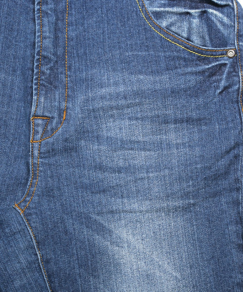 LUXSTYLE（ラグスタイル）の「デニムサルエルパンツ（デニムパンツ・メンズ・ブルー/ホワイト/ベージュ/インディゴブルー/ブラック・XL/L/M/S）」の14枚目の写真