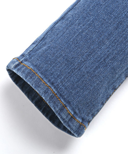 LUXSTYLE（ラグスタイル）の「デニムサルエルパンツ（デニムパンツ・メンズ・ブルー/ホワイト/ベージュ/インディゴブルー/ブラック・XL/L/M/S）」の16枚目の写真