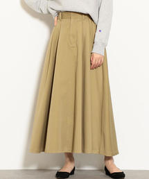 green label relaxing | NFC タック フレア ボリューム チノ スカート(スカート)