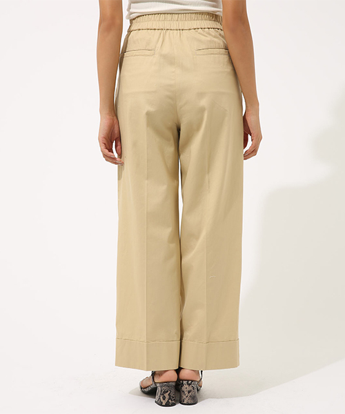 AZUL by moussy(アズールバイマウジー)の「イージーチノワイドPT(チノパンツ・レディース・ベージュ/ブラウン/ブラック・MEDIUM/SMALL)」の22枚目の写真
