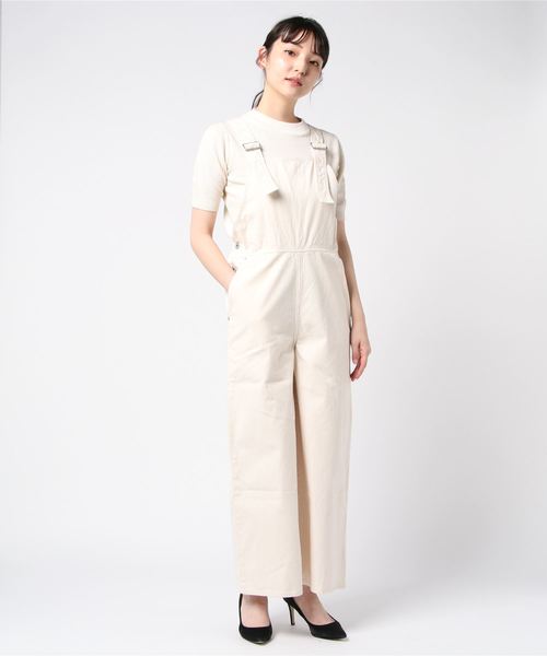 SUPP.（サップ）の「【SUPP.】サップ コットン帆布 オーバーオール