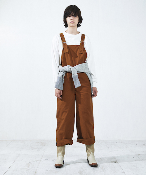 SUPP.（サップ）の「【SUPP.】サップ コットン帆布 オーバーオール