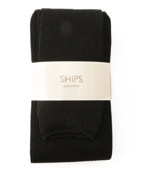 SHIPS（シップス）の「リブレギンス（レギンス/スパッツ・レディース・ブラック/ダークグレー/ベージュ系その他・ONE SIZE）」の2枚目の写真