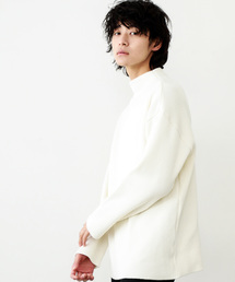 STUDIOUS | 【STUDIOUS】リブ編みモックネック(ニット/セーター)