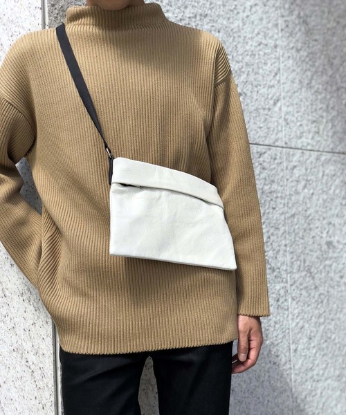 STUDIOUS（ステュディオス）の「【STUDIOUS】リブ編みモックネック（ニット/セーター・メンズ・アイボリー/ネイビー/キャメル・1/2/3）」の15枚目の写真