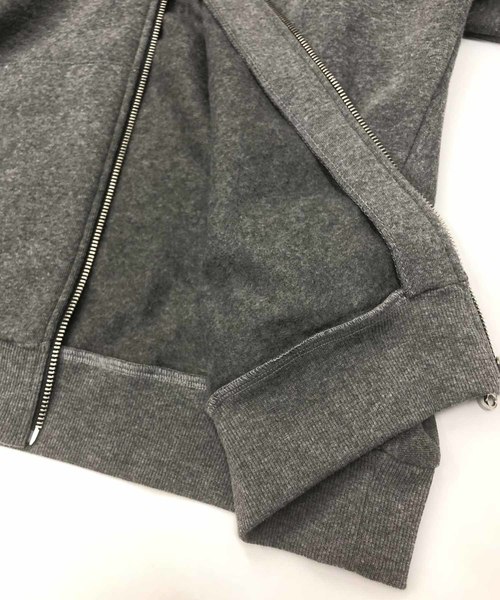 ADMIX/ATELIER SAB MEN(アドミックスアトリエサブメン)の「裏ボア スウェット ドルマン袖 ジップアップ パーカー(パーカー・メンズ・ブラック/チャコールグレー/ネイビー・48/50)」の19枚目の写真