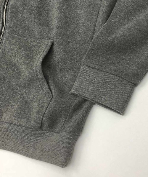 ADMIX/ATELIER SAB MEN(アドミックスアトリエサブメン)の「裏ボア スウェット ドルマン袖 ジップアップ パーカー(パーカー・メンズ・ブラック/チャコールグレー/ネイビー・48/50)」の16枚目の写真
