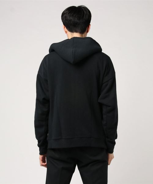 ADMIX/ATELIER SAB MEN(アドミックスアトリエサブメン)の「裏ボア スウェット ドルマン袖 ジップアップ パーカー(パーカー・メンズ・ブラック/チャコールグレー/ネイビー・48/50)」の11枚目の写真