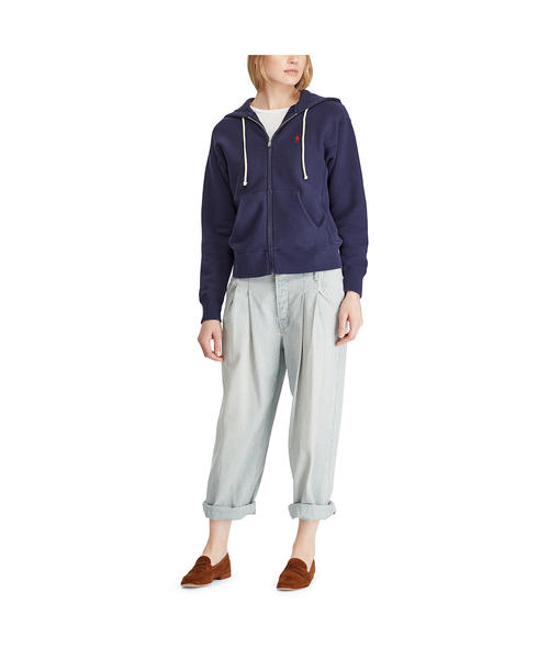 【POLO RALPH LAUREN】フリース フルジップフーディ&パンツ set Polo Ralph Lauren】フリース パーカー＆パンツ 上下セット
