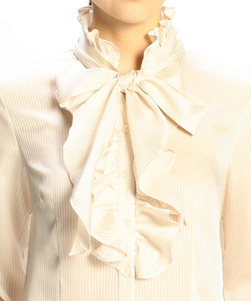 【ももこ】ナラカミーチェ♦️TVドラマ✨サテンストライプボウタイ ももこ】ナラカミーチェ♦️TVドラマ✨サテンストライプボウタイ