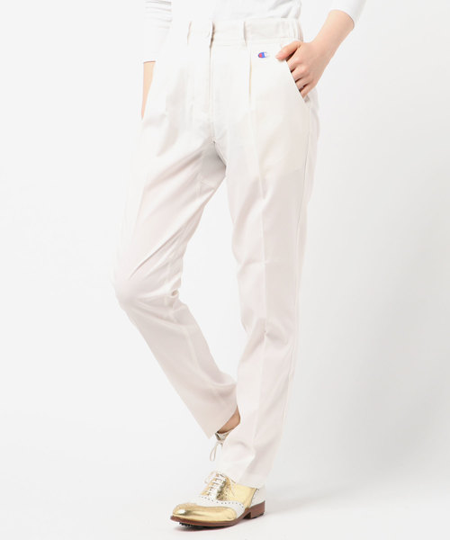 Champion Golf(チャンピオンゴルフ)の「【Champion/チャンピオン】レディース GOLF パンツ(その他パンツ・レディース・ベージュ/ネイビー/オフホワイト/カーキ/レッド・MEDIUM/LARGE)」の1枚目の写真