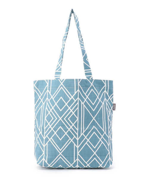 SHIPS Days（シップスデイズ）の「INDIGI DESIGN:トートバッグ(LARGE)（トートバッグ・レディース・イエロー/ブルー・ONE SIZE）」の2枚目の写真