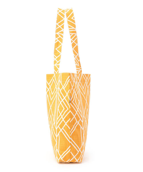 SHIPS Days（シップスデイズ）の「INDIGI DESIGN:トートバッグ(LARGE)（トートバッグ・レディース・イエロー/ブルー・ONE SIZE）」の8枚目の写真