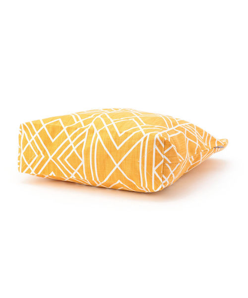 SHIPS Days（シップスデイズ）の「INDIGI DESIGN:トートバッグ(LARGE)（トートバッグ・レディース・イエロー/ブルー・ONE SIZE）」の3枚目の写真