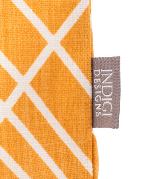 SHIPS Days（シップスデイズ）の「INDIGI DESIGN:トートバッグ(LARGE)（トートバッグ・レディース・イエロー/ブルー・ONE SIZE）」の9枚目の写真