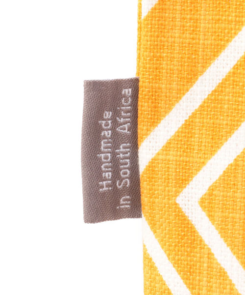 SHIPS Days（シップスデイズ）の「INDIGI DESIGN:トートバッグ(LARGE)（トートバッグ・レディース・イエロー/ブルー・ONE SIZE）」の7枚目の写真