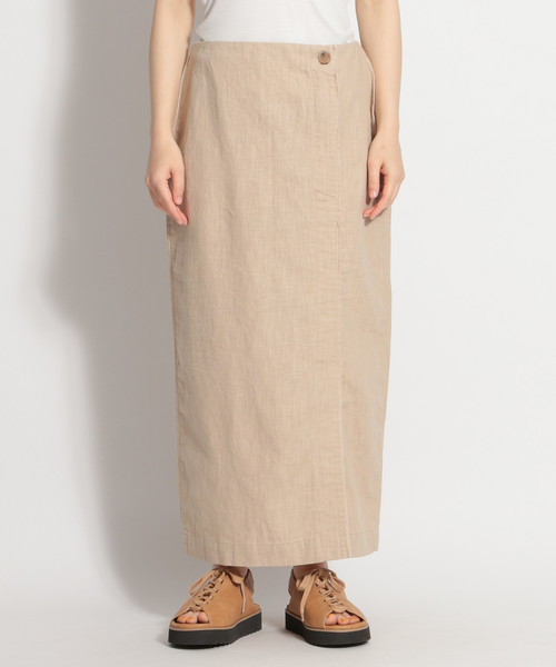 niko and...（ニコアンド）の「ストレートラップスカート（スカート・レディース・ブラック/ベージュ/レッド/キャメル・MEDIUM/LARGE）」の15枚目の写真